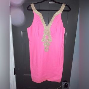 Beautiful Lilly Pulitzer Dress in Pink Excellent Used Condition Sz 10